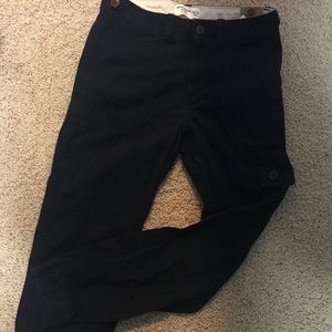 Abercrombie Kids chino joggers. NWT